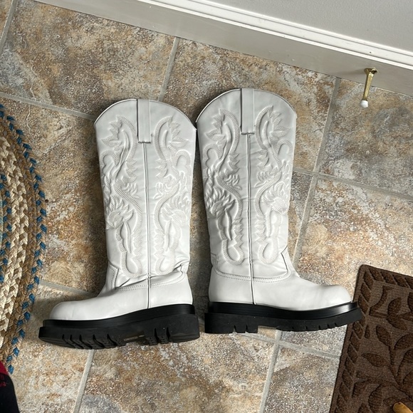 Free People Jeffrey Campbell Space Cowgirl Boots Size 9 NWT - Picture 5 of 12